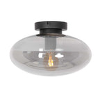 Zwarte plafondlamp Reflexion Smoke 3388ZW