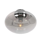 Zwarte plafondlamp Reflexion Smoke 3388ZW