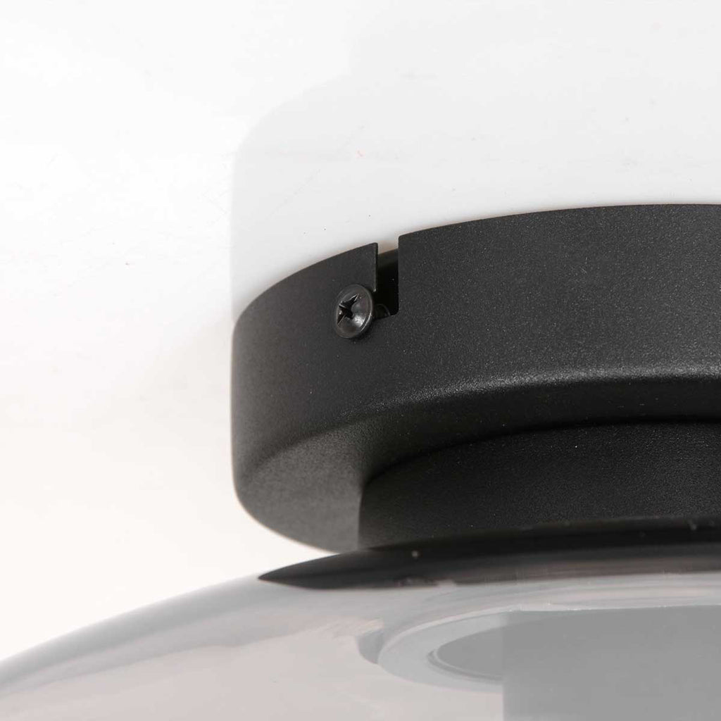Zwarte plafondlamp Reflexion Smoke 3388ZW