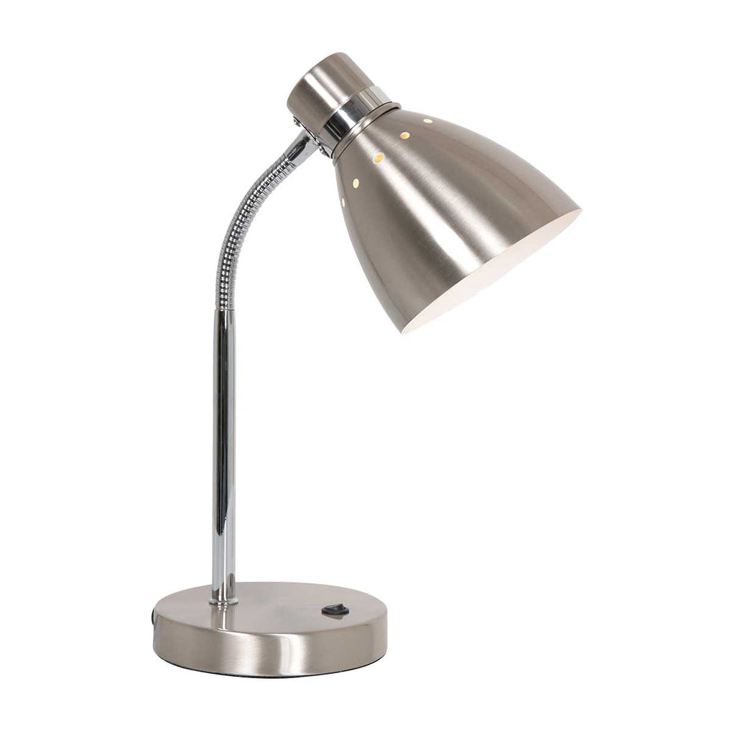 Tafellamp Spring 3391ST staal met E27 fitting