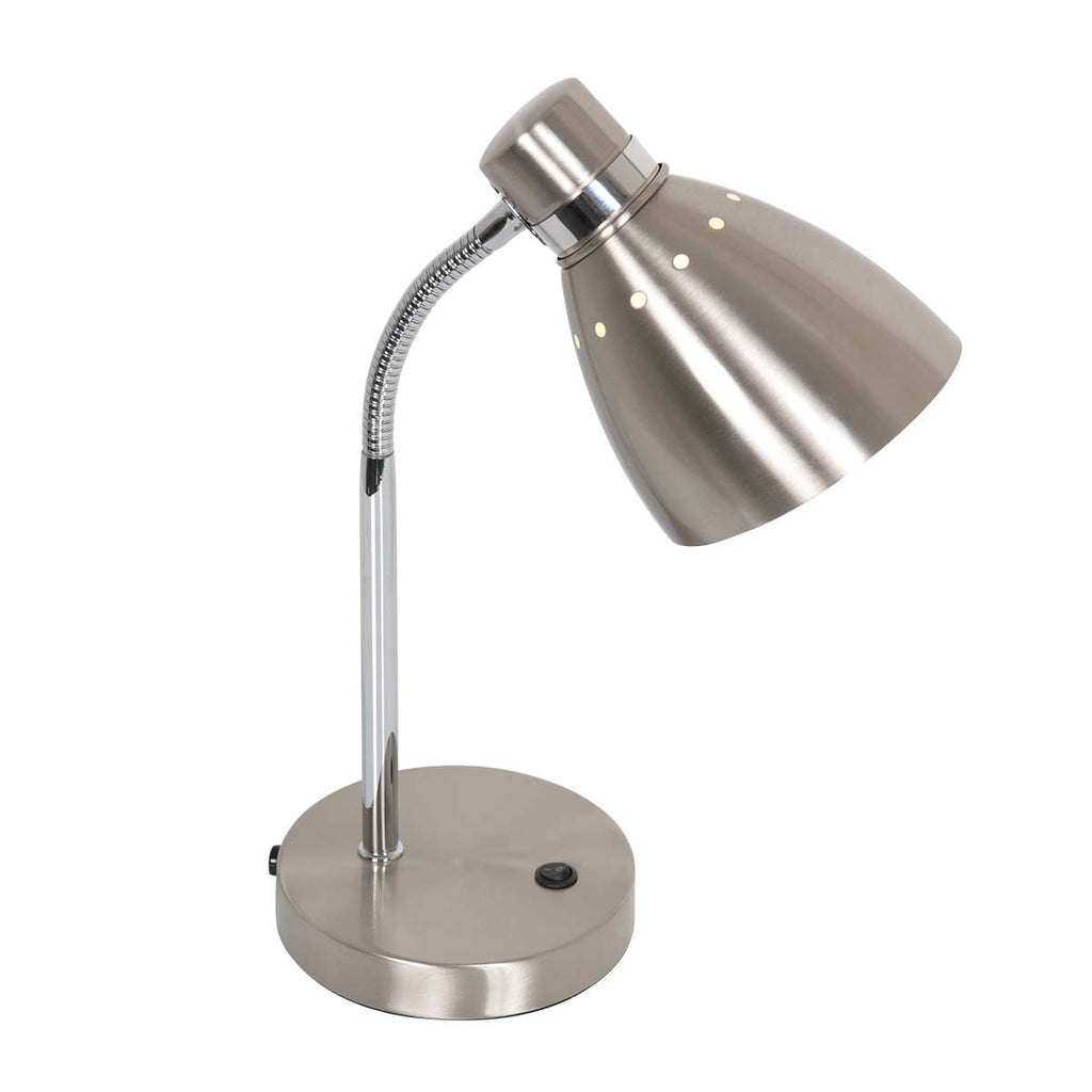 Tafellamp Spring 3391ST staal met E27 fitting