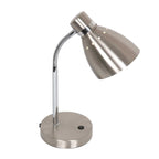 Tafellamp Spring 3391ST staal met E27 fitting