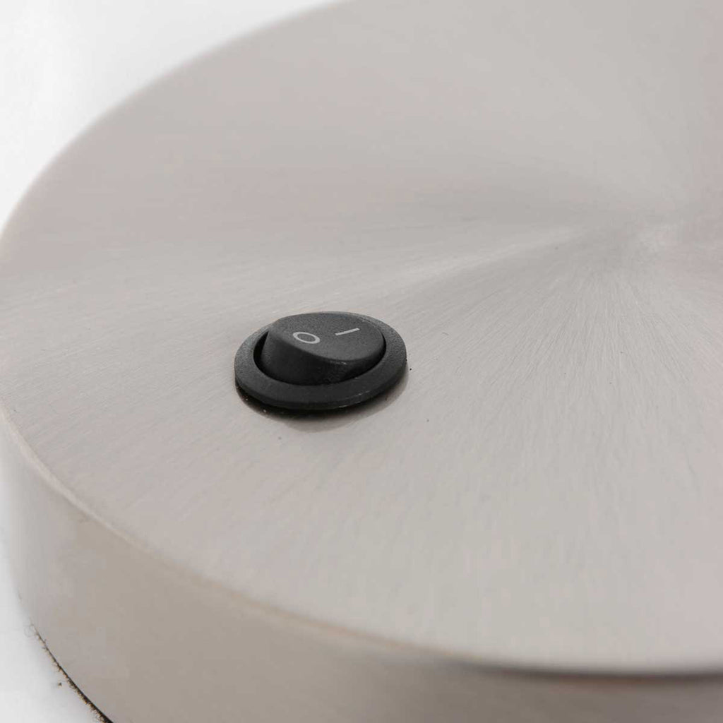 Tafellamp Spring 3391ST staal met E27 fitting