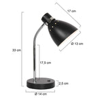 Tafellamp Spring 3391ZW Zwart