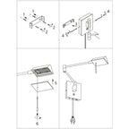Wandlamp Retina 3402BR Brons