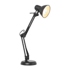 Tafellamp Study 3456ZW – zwarte bureaulamp verstelbaar