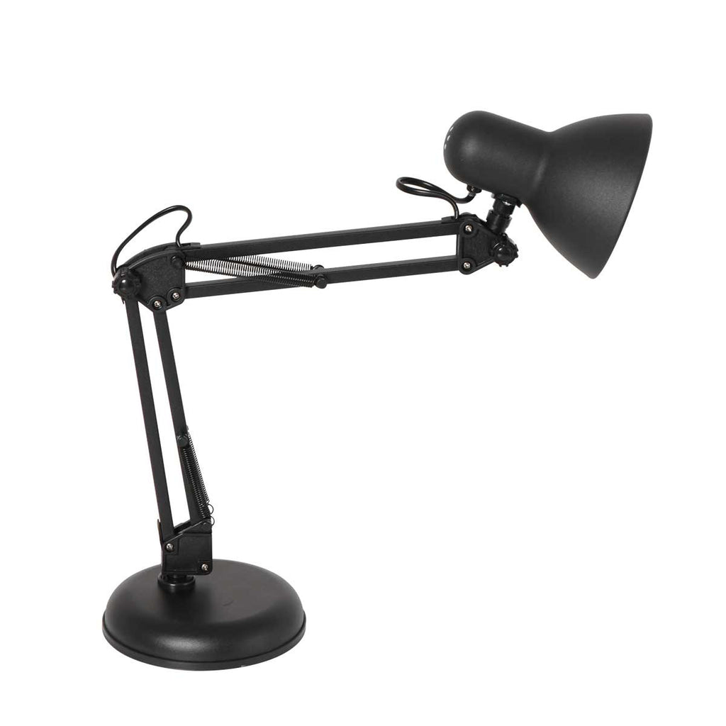 Tafellamp Study 3456ZW – zwarte bureaulamp verstelbaar