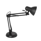 Tafellamp Study 3456ZW – zwarte bureaulamp verstelbaar