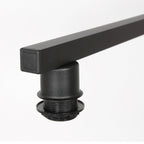 Hanglamp Stang 3464ZW Zwart + Kap Velours Blauw