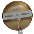 Hanglamp Grazio Glass 3493ME Messing met E14 fitting