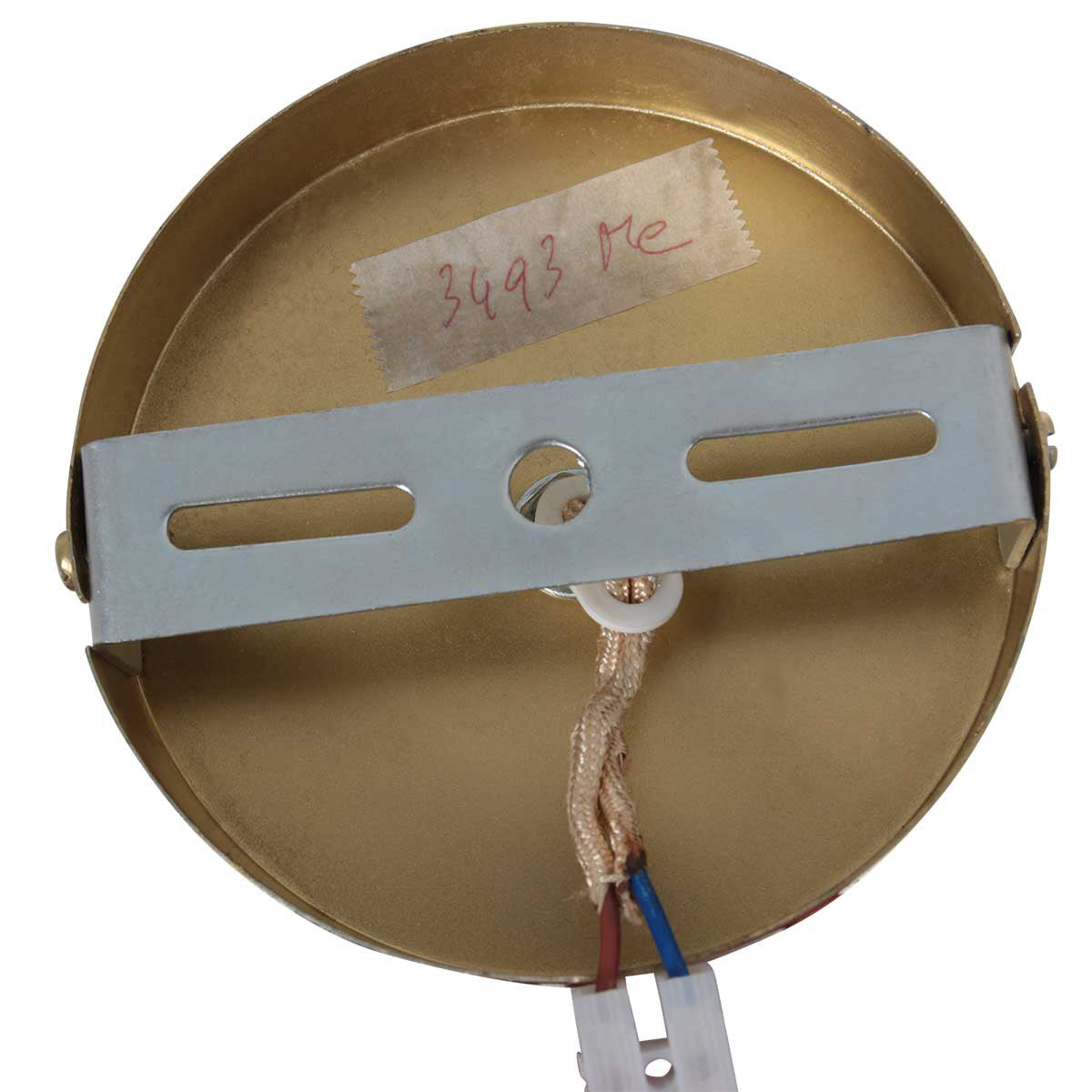 Hanglamp Grazio Glass 3493ME Messing met E14 fitting