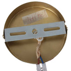 Hanglamp Grazio Glass 3494ME Messing met E14 fitting
