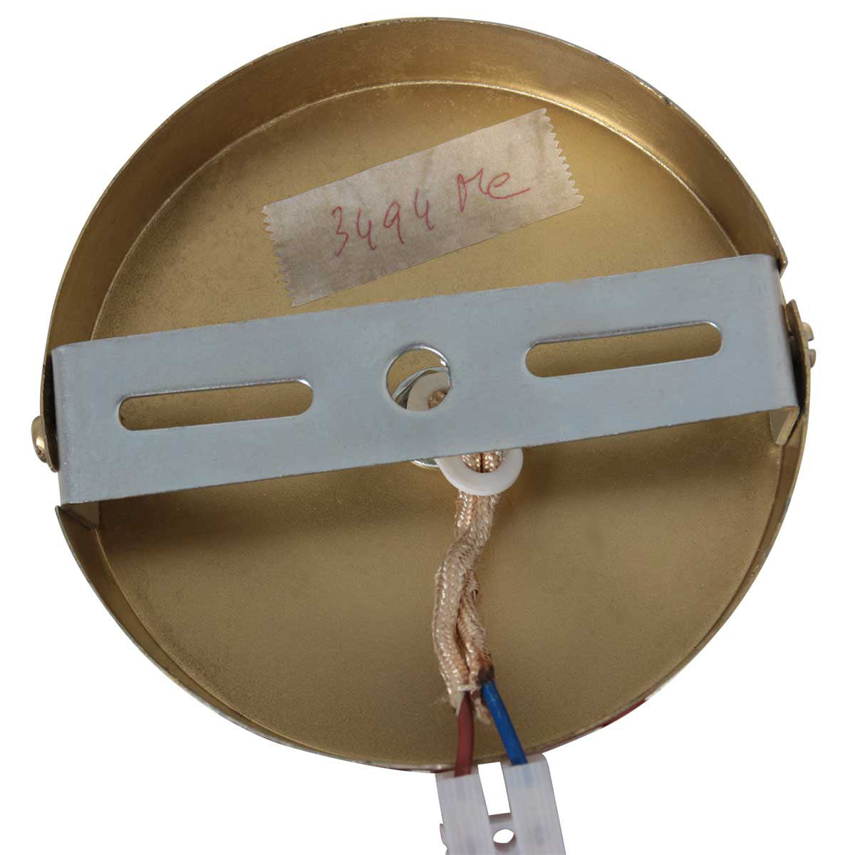 Hanglamp Grazio Glass 3494ME Messing met E14 fitting