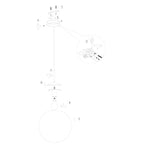Hanglamp Bollique 3497ME Messing