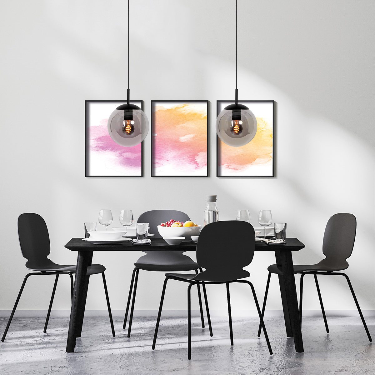 Hanglamp Bollique 3498ZW Zwart