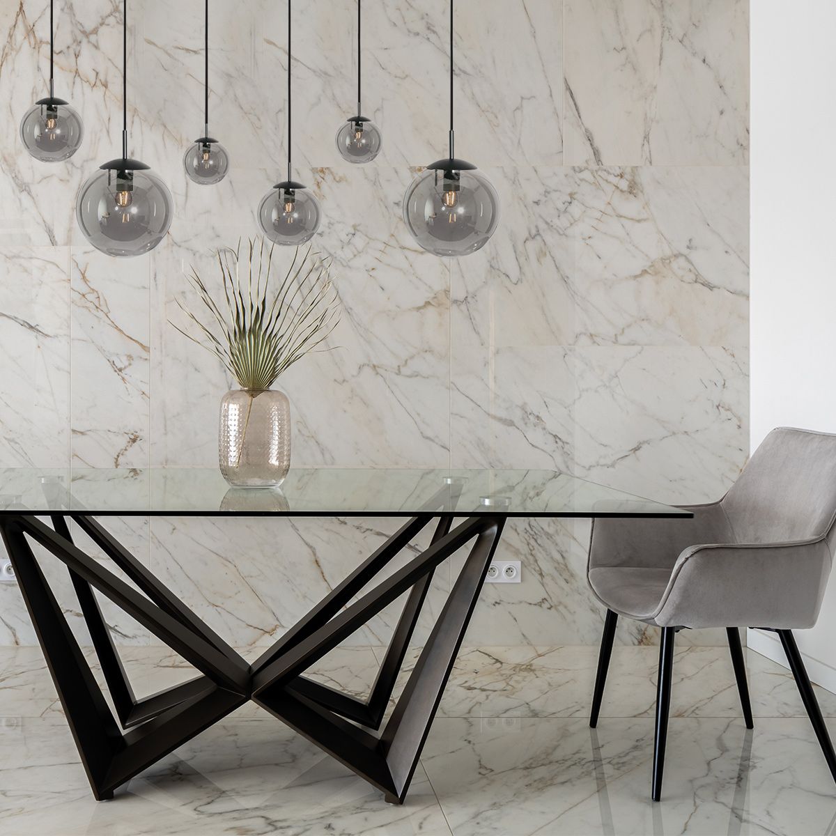 Hanglamp Bollique 3499ZW Zwart