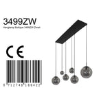 Hanglamp Bollique 3499ZW Zwart