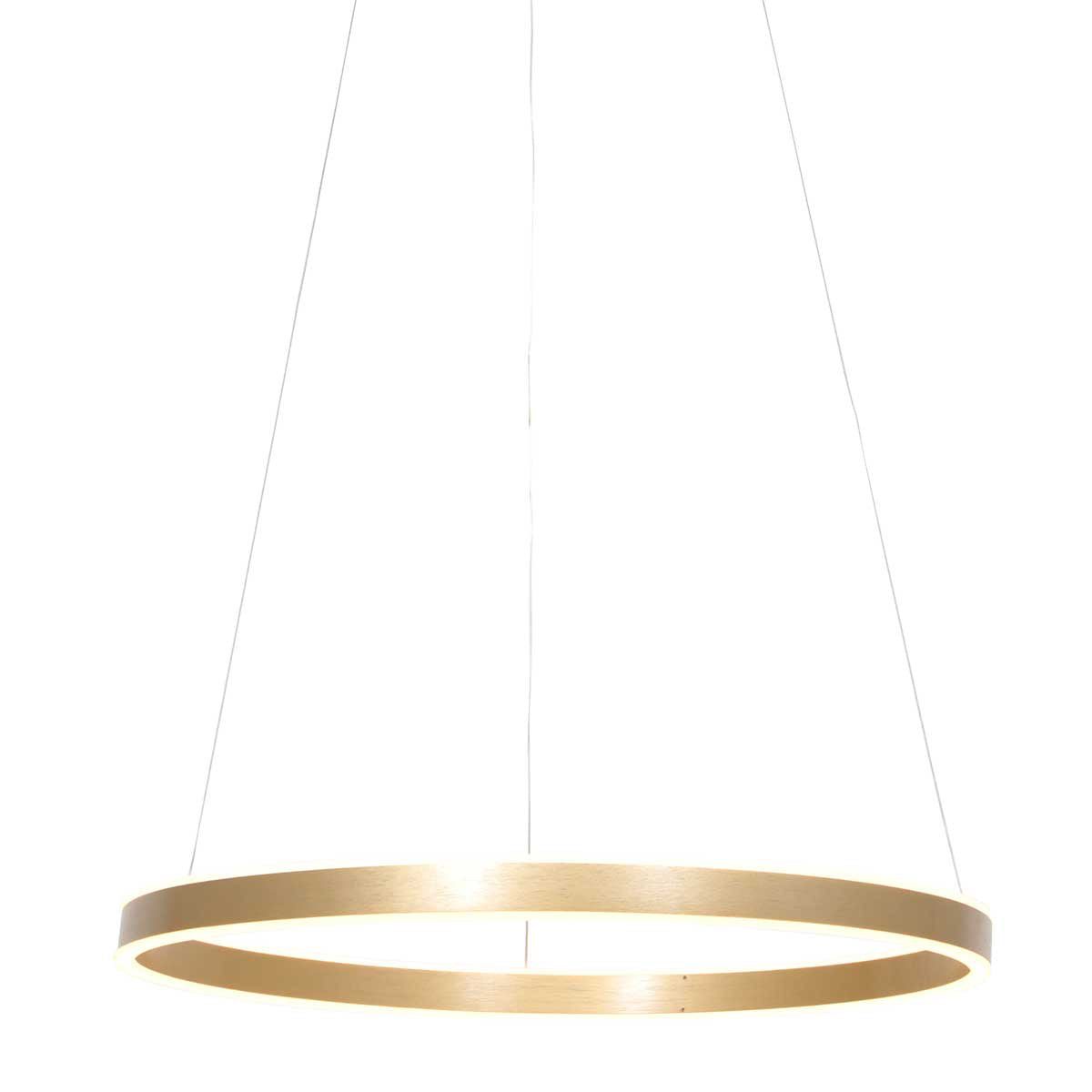 Hanglamp Ringlux 3502GO gouden LED ringlamp Ø60 cm