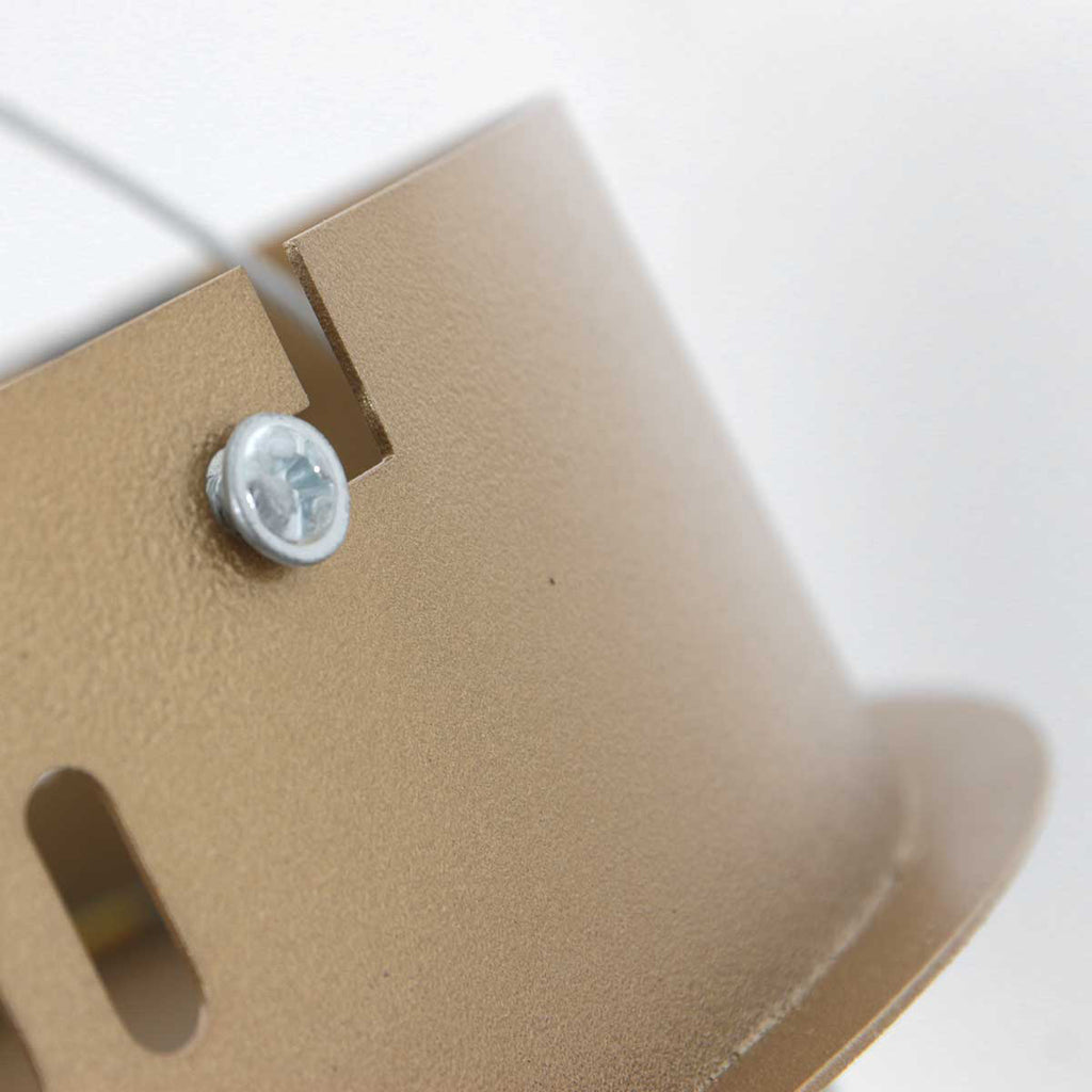 Hanglamp Ringlux 3502GO gouden LED ringlamp Ø60 cm