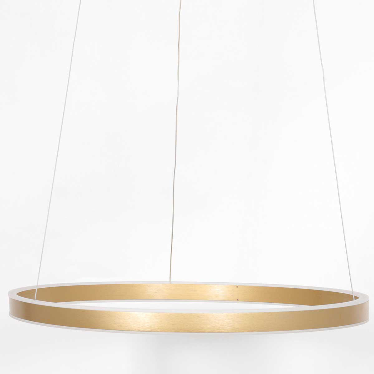 Hanglamp Ringlux 3502GO gouden LED ringlamp Ø60 cm