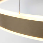 Hanglamp Ringlux 3502GO gouden LED ringlamp Ø60 cm