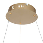 Hanglamp Ringlux 3502GO gouden LED ringlamp Ø60 cm