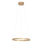 Hanglamp Ringlux 3502GO gouden LED ringlamp Ø60 cm