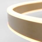 Hanglamp Ringlux 3502GO gouden LED ringlamp Ø60 cm