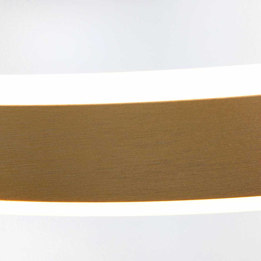 Hanglamp Ringlux 3502GO gouden LED ringlamp Ø60 cm