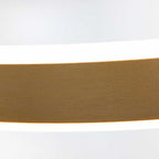 Hanglamp Ringlux 3502GO gouden LED ringlamp Ø60 cm