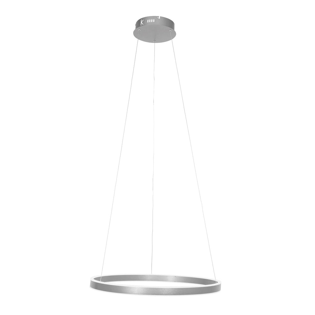 Hanglamp Ringlux 3502ST stalen LED ringlamp Ø60 cm