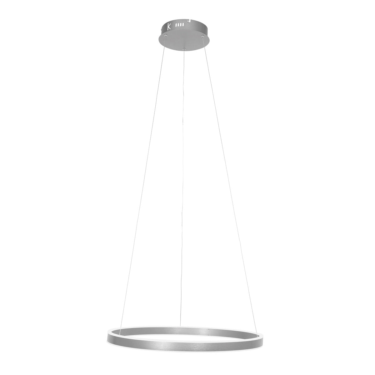 Hanglamp Ringlux 3502ST stalen LED ringlamp Ø60 cm