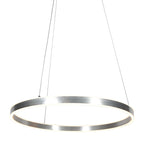 Hanglamp Ringlux 3502ST stalen LED ringlamp Ø60 cm