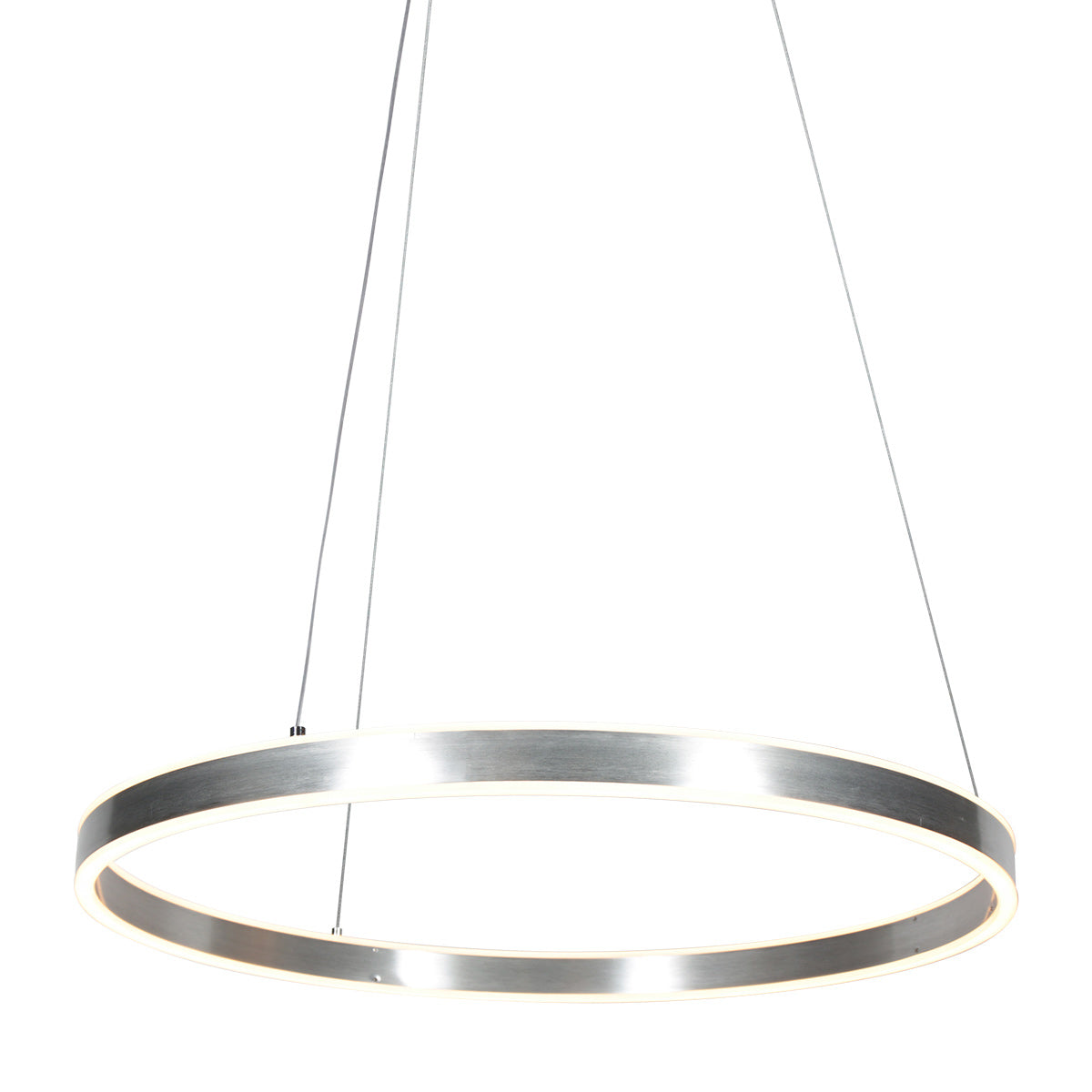 Hanglamp Ringlux 3502ST stalen LED ringlamp Ø60 cm