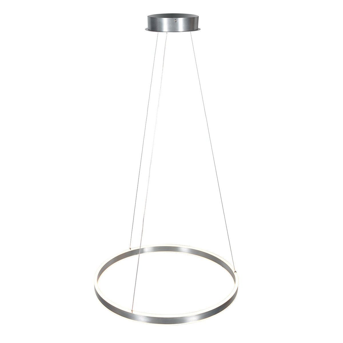 Hanglamp Ringlux 3502ST stalen LED ringlamp Ø60 cm