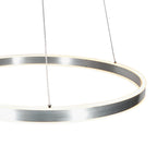 Hanglamp Ringlux 3502ST stalen LED ringlamp Ø60 cm