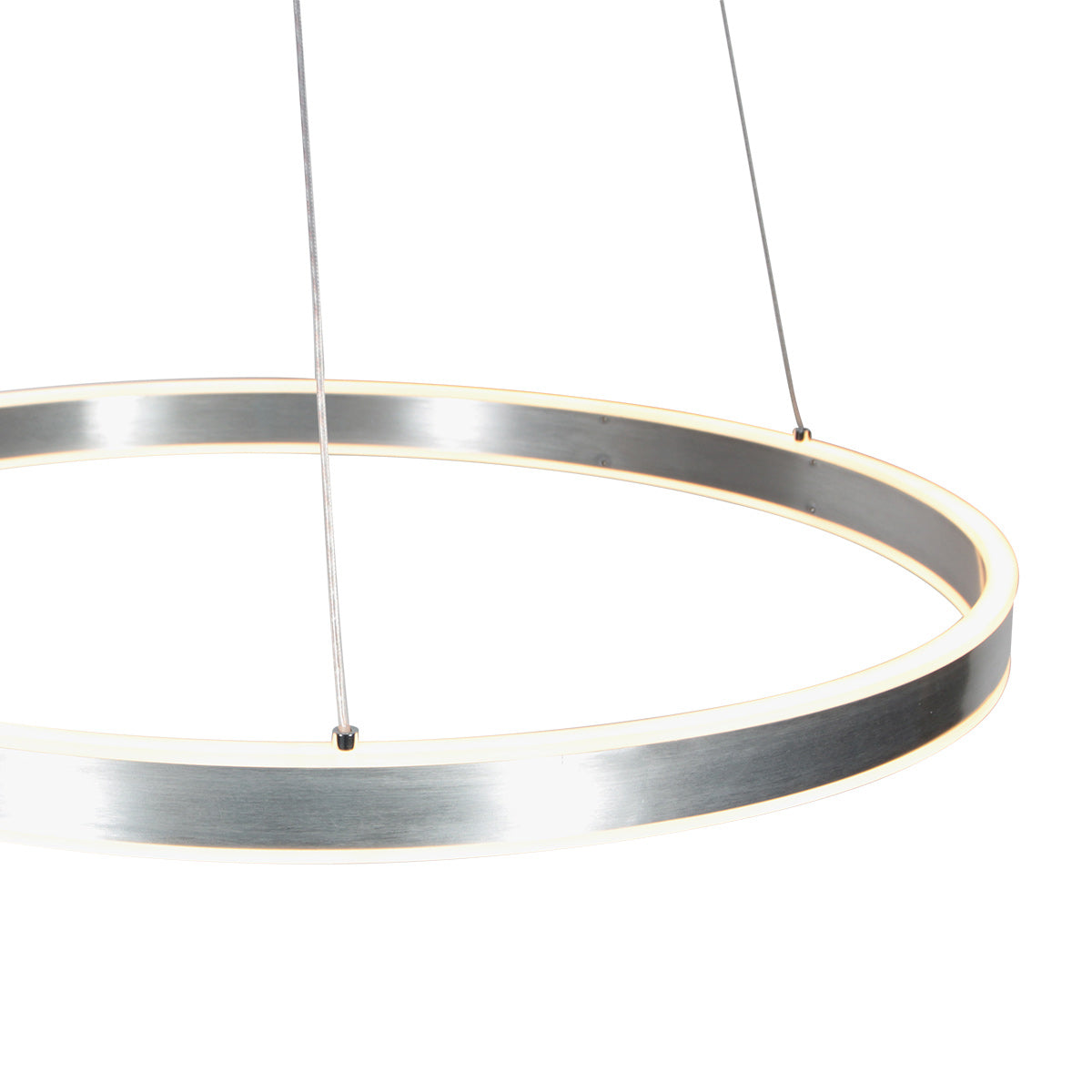 Hanglamp Ringlux 3502ST stalen LED ringlamp Ø60 cm
