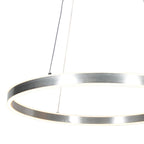 Hanglamp Ringlux 3502ST stalen LED ringlamp Ø60 cm