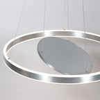 Hanglamp Ringlux 3514ST Staal 60cm met binnenplaat