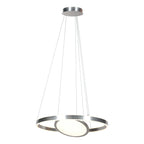 Hanglamp Ringlux 3514ST Staal 60cm met binnenplaat