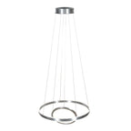 Hanglamp Ringlux 3514ST Staal 60cm met binnenplaat