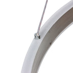 Hanglamp Ringlux 3514ST Staal 60cm met binnenplaat