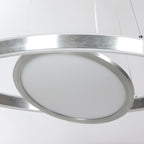 Hanglamp Ringlux 3514ST Staal 60cm met binnenplaat