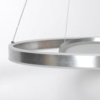 Hanglamp Ringlux 3514ST Staal 60cm met binnenplaat