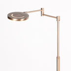 Vloerlamp Soleil accu 3515BR geborsteld brons met zwenkarm