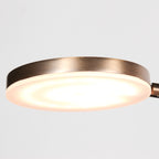 Vloerlamp Soleil accu 3515BR geborsteld brons met zwenkarm