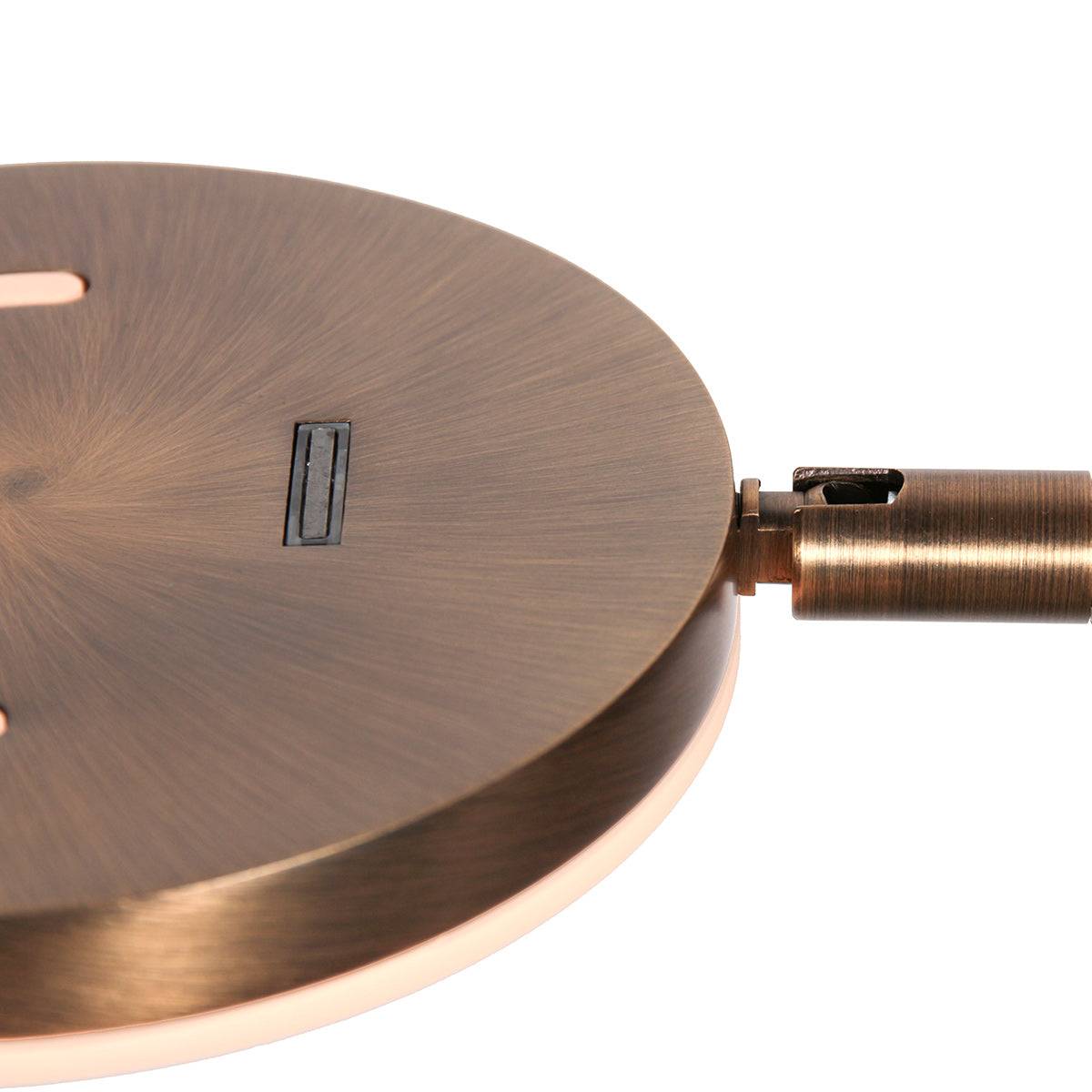 Vloerlamp Soleil accu 3515BR geborsteld brons met zwenkarm