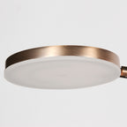 Vloerlamp Soleil accu 3515BR geborsteld brons met zwenkarm