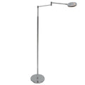 Soleil 3515CH vloerlamp – oplaadbaar leeslamp-design in chroom