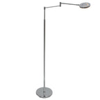 Soleil 3515CH vloerlamp – oplaadbaar leeslamp-design in chroom